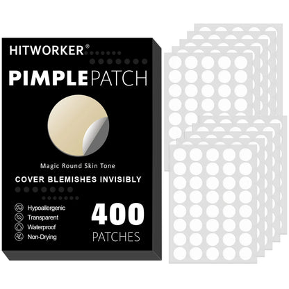 400Count Acne Patch, Covers Pimple And Acne, Acne Pimple Patch for Covering Zits And Blemishes, Spot Stickers for Face And Skin by All Mart Bristol Ltd