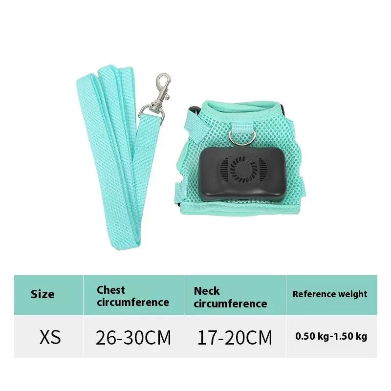 Pets Dog Vest Chest Strap Harness Air Conditioner Cooling And Breathable With Air Conditioner Pet Products by Dropshipman
