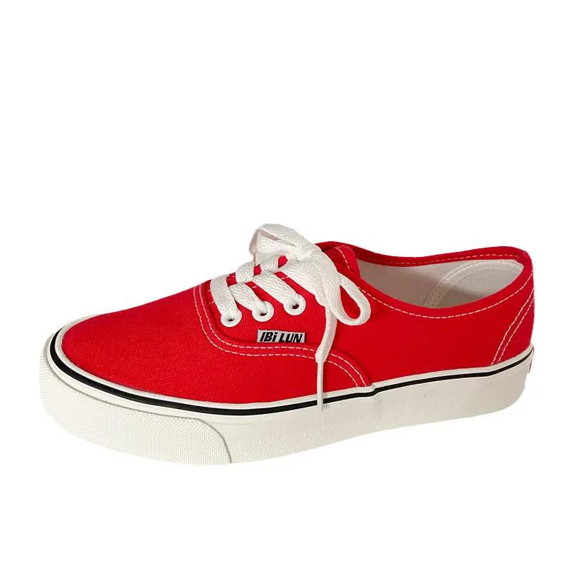 Flat-bottomed Retro Hong Kong-style Instagram-style Sneakers For Students by Dropshipman
