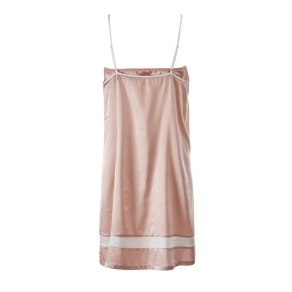 Organic Cotton & Silk Nightdress with built-in bra by Juliemay Lingerie