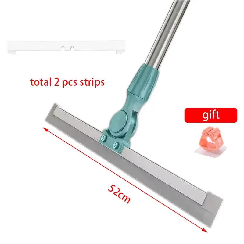Toilet Bathroom Toilet Wiper Magic Broom Sweeping Silicone Artifact Ground Scraping Floor Cleaning Household Mop by All Mart Bristol Ltd