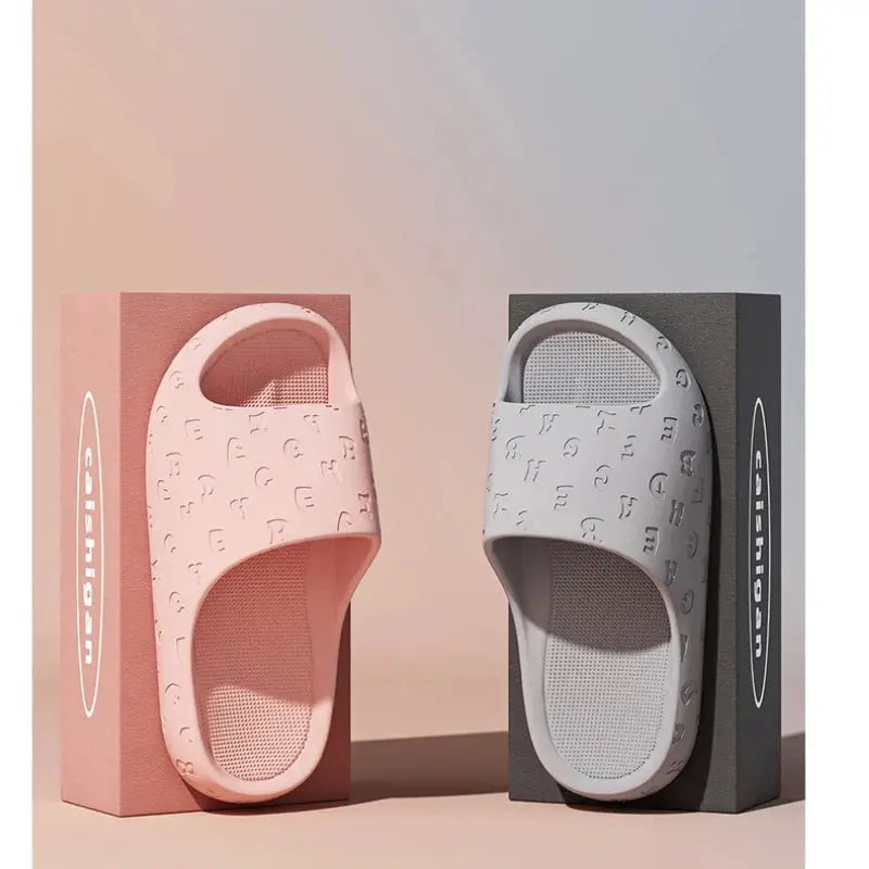 2026 EVA Women Sandals Slippers Solid Color Simple Non-slip Soft Sole Comfortable Shower Slippers Outdoorf Couple Shoes by All Mart Bristol Ltd