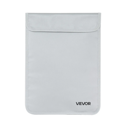 VEVOR Fireproof Document Bag, 2192 ℉ Heat Insulated Fireproof & Waterproof Bag with Smooth Zipper, Portable File Storage Organizer Home Office Travel Use, for Passports, Important Documents, Files by All Mart Bristol Ltd