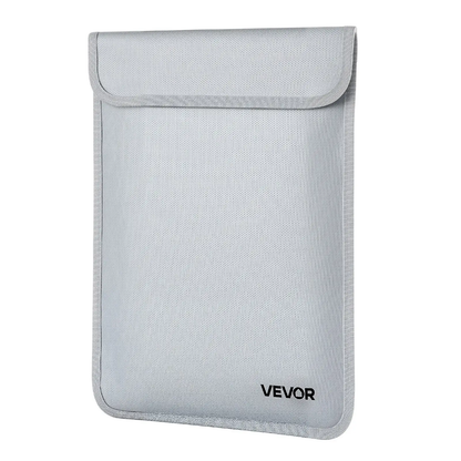 VEVOR Fireproof Document Bag, 2192 ℉ Heat Insulated Fireproof & Waterproof Bag with Smooth Zipper, Portable File Storage Organizer Home Office Travel Use, for Passports, Important Documents, Files by All Mart Bristol Ltd