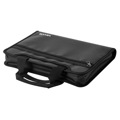 VEVOR Fireproof Document Bag, 1832 ℉ Heat Insulated Fireproof & Waterproof Bag, Portable Multi-Layer File Storage Security Organizer Home Office Travel Use, for Passports, Important Documents, Files by All Mart Bristol Ltd