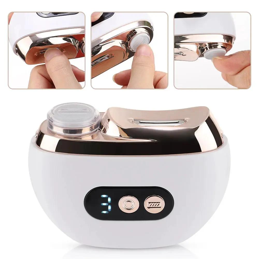 Electric Nail Clipper Grinding and Polishing with Light Automatic Nail Trimmer Rechargeable Nail Cutter Manicure for Baby Adult by All Mart Bristol Ltd