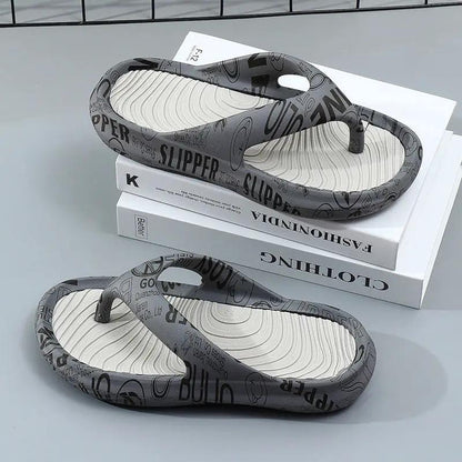 Men's And Women's Fashion Outdoor Thick Non-slip Clip Feet Slippers by Dropshipman