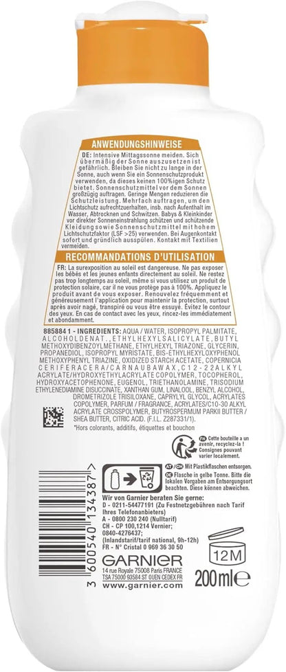 Ambre Solaire SPF 30 Moisturising Sun Protection Milk with Shea Butter - 200ml by All Mart Bristol Ltd