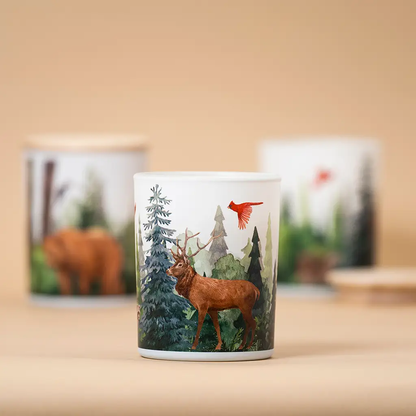 Save The Planet Scented Soy Wax Candle: Purifying Forest by All Mart Bristol Ltd
