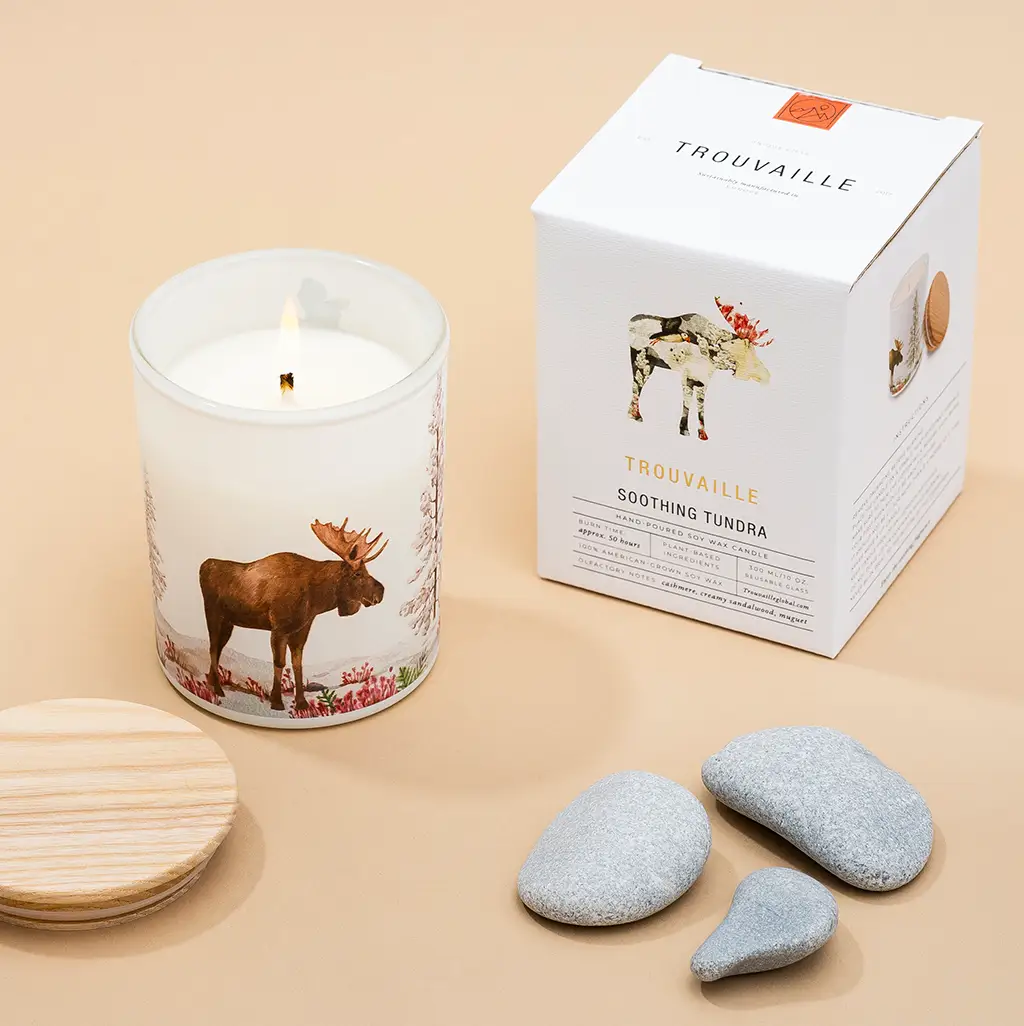 Save The Planet Scented Soy Wax Candle: Soothing Tundra by All Mart Bristol Ltd