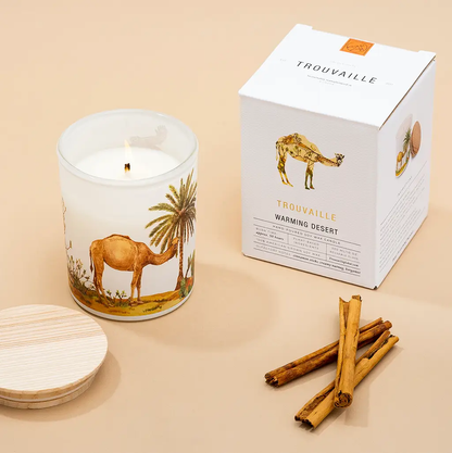 Save The Planet Scented Soy Wax Candle: Warming Desert by All Mart Bristol Ltd
