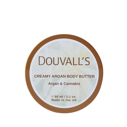 Organic Creamy Argan Body Butter 60ml | Luxurious Hydration in Six Scents by All Mart Bristol Ltd