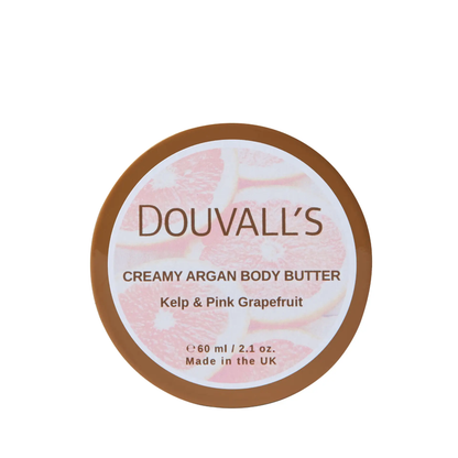 Organic Creamy Argan Body Butter 60ml | Luxurious Hydration in Six Scents by All Mart Bristol Ltd