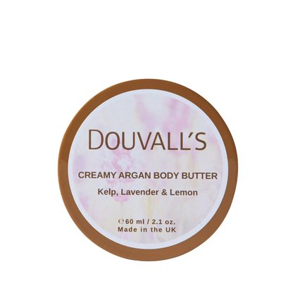 Organic Creamy Argan Body Butter 60ml | Luxurious Hydration in Six Scents by All Mart Bristol Ltd