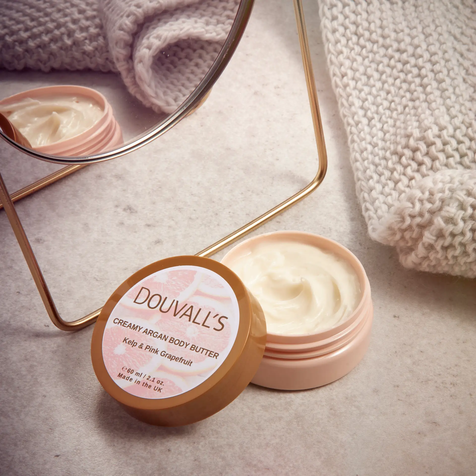 Organic Creamy Argan Body Butter 60ml | Luxurious Hydration in Six Scents by All Mart Bristol Ltd
