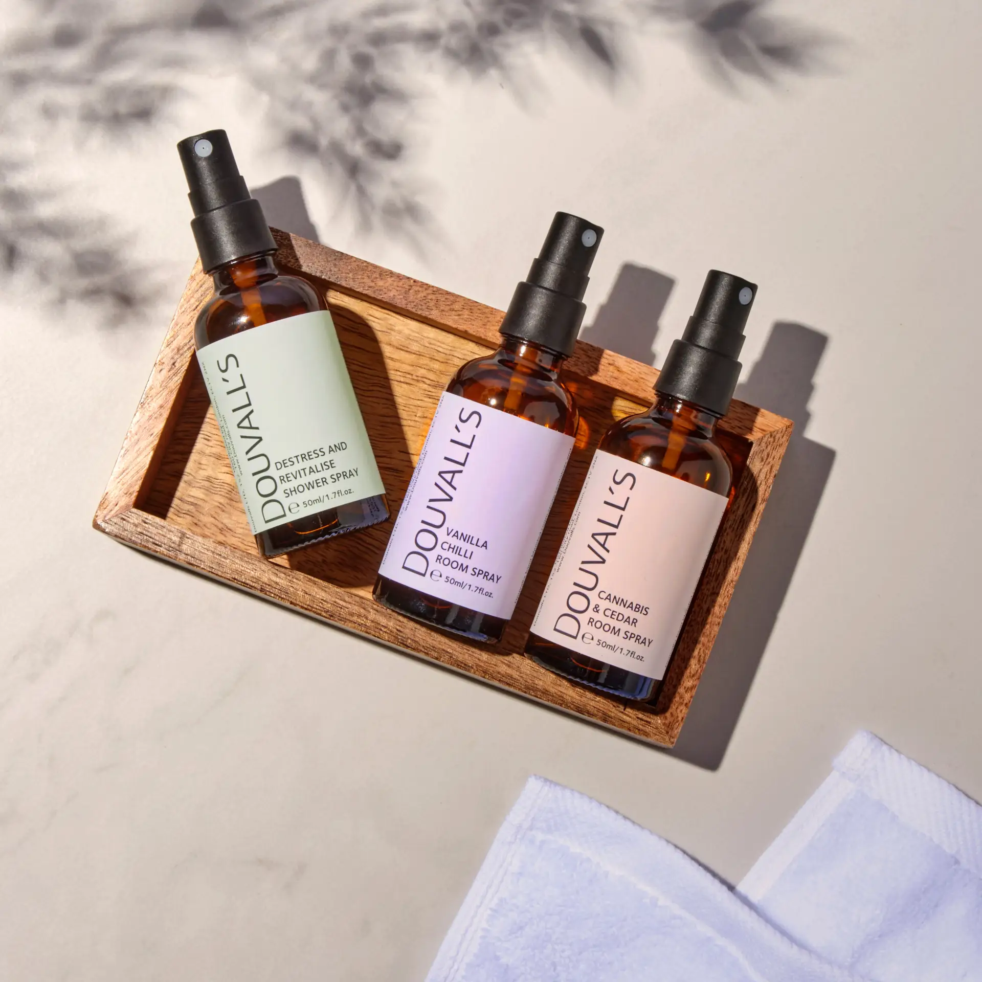 Destress and Revitalise Organic Natural Shower Spray 50ml | Uplifting Citrus Scent for a Spa-Like Shower Experience by All Mart Bristol Ltd