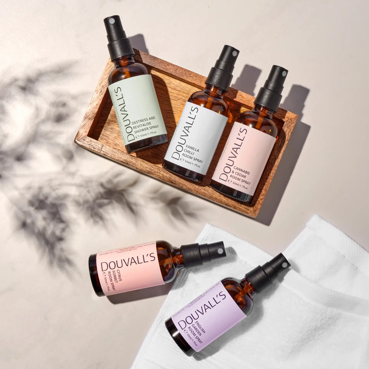 Destress and Revitalise Organic Natural Shower Spray 50ml | Uplifting Citrus Scent for a Spa-Like Shower Experience by All Mart Bristol Ltd