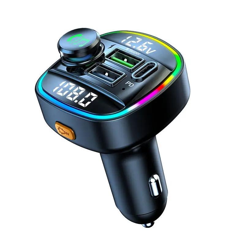 Bluetooth 5.0 FM Transmitter Handsfree Car Radio Modulator MP3 Player by Dropshipman