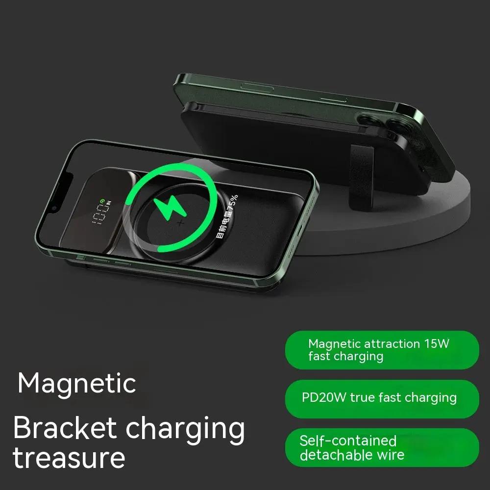 Wireless Power Bank With Cable by Dropshipman