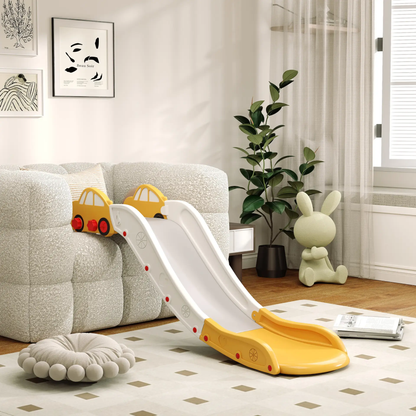 AIYAPLAY Kids Slide for Bed, Sofa, with Extended Length, Easy to assemble and Store, Yellow by All Mart Bristol Ltd