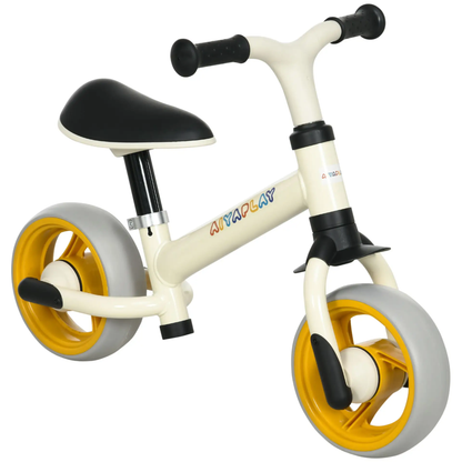 AIYAPLAY 8" Balance Bike, Lightweight Training Bike for Children, with Adjustable Seat, EVA Wheels, Easy installation - Orange by All Mart Bristol Ltd