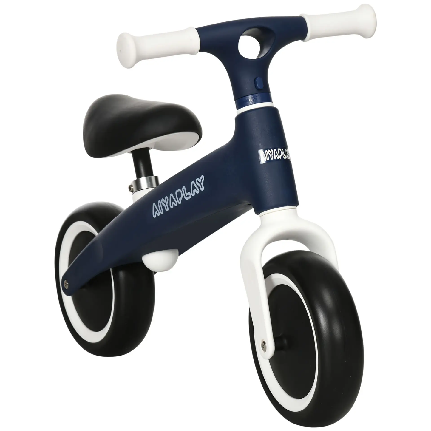 AIYAPLAY Baby Balance Bike, with Adjustable Seat, for 1.5-3 Years - Blue by All Mart Bristol Ltd