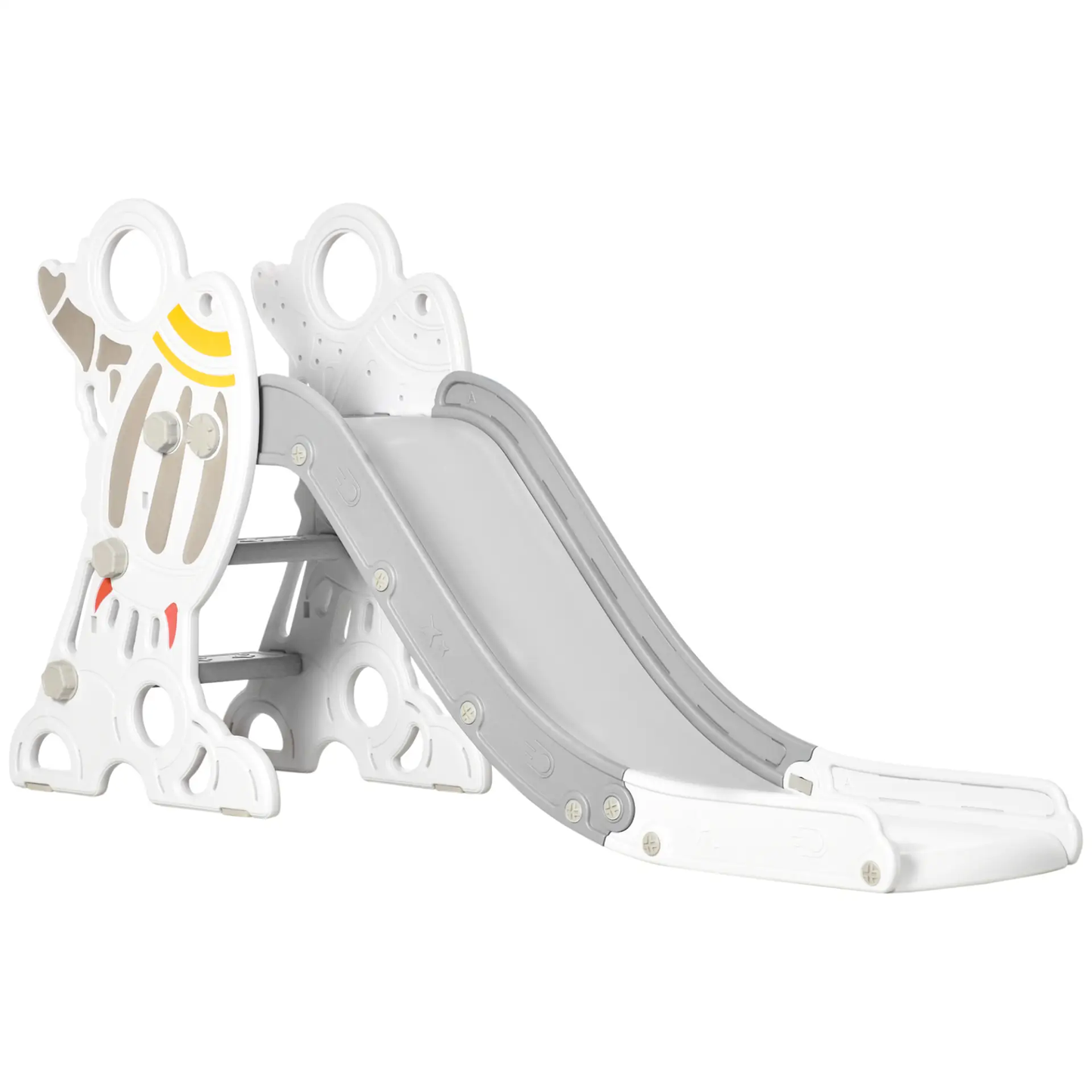 AIYAPLAY Space-Themed Baby Slide Freestanding Slide for Kids, for Ages 1.5-3 Years - Grey by All Mart Bristol Ltd
