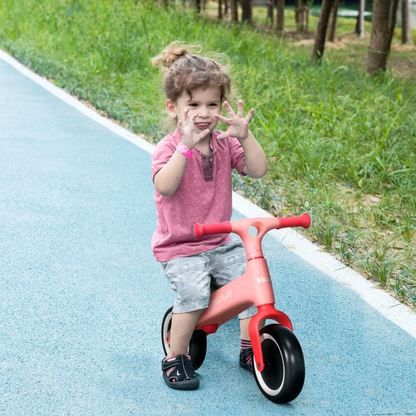 AIYAPLAY Baby Balance Bike, with Adjustable Seat, for 1.5-3 Years - Pink by All Mart Bristol Ltd