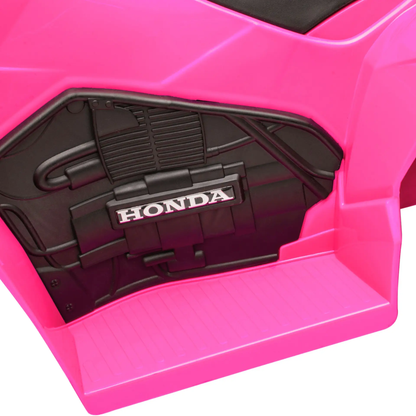 AIYAPLAY Honda Licensed Kids Electric Quad Bike, 6V ATV Ride On for Ages 1.5-3 Years, Pink by All Mart Bristol Ltd