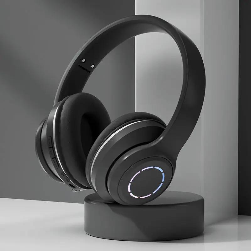 Gradient Bluetooth Headset Foldable Wireless by Dropshipman