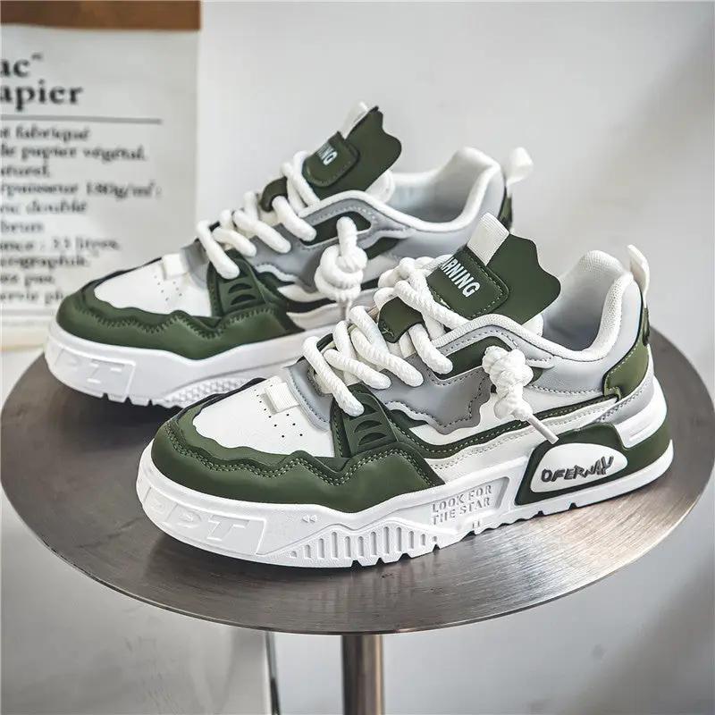 Sneakers Sports And Leisure Platform Men's Shoes by Dropshipman