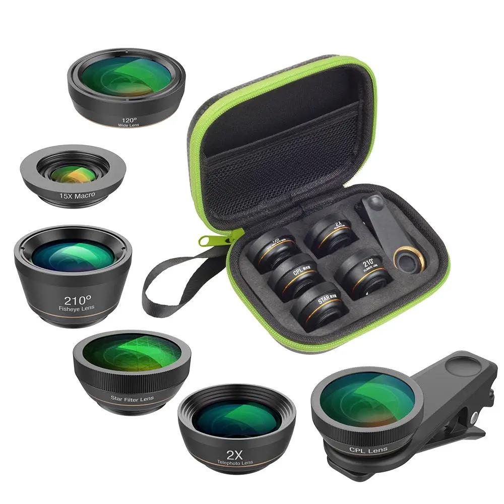 6 in 1 mobile phone lens set by Dropshipman