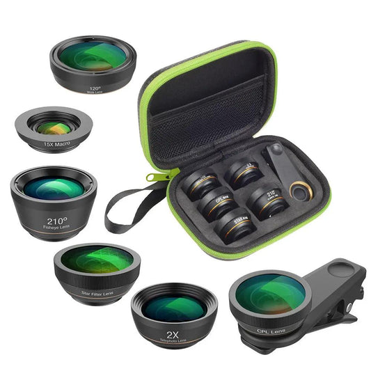 6 in 1 mobile phone lens set by Dropshipman