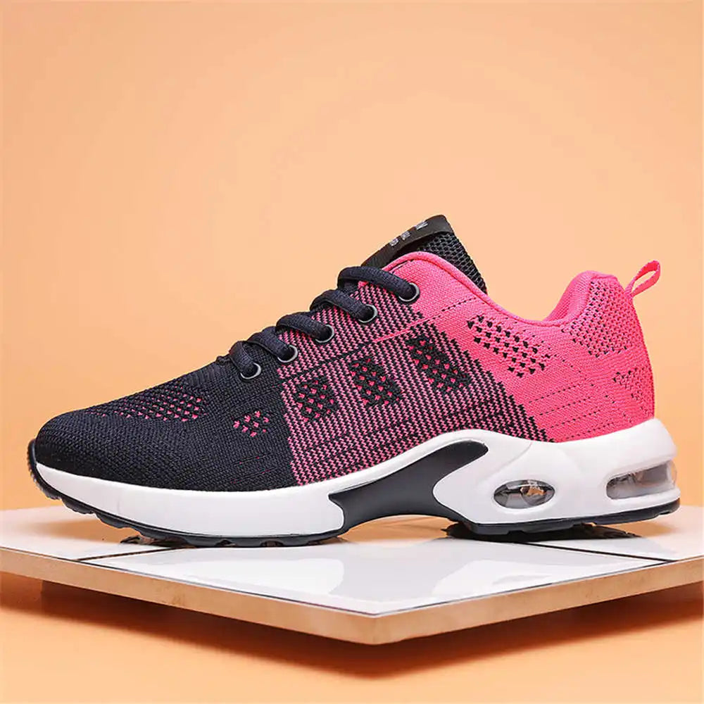 Magenta Increase Height Ladies Shoes With Short Heel Luxury Moccasins Woman Luxury Women's High Heel Sneakers Sport Tenise by All Mart Bristol Ltd