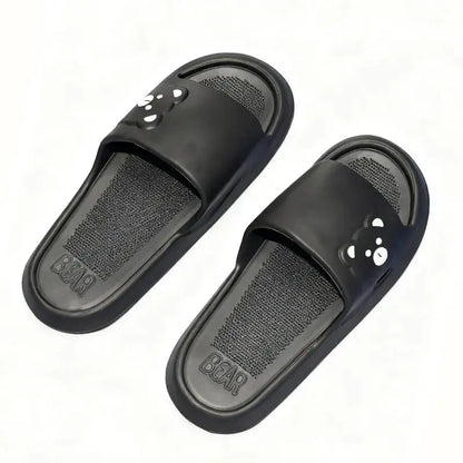 Summer Cartoon Bear Indoor Slippers for Women Lightweight Soft EVA Slides Woman Comfort Home Bathroom Non Slip Slippers by All Mart Bristol Ltd