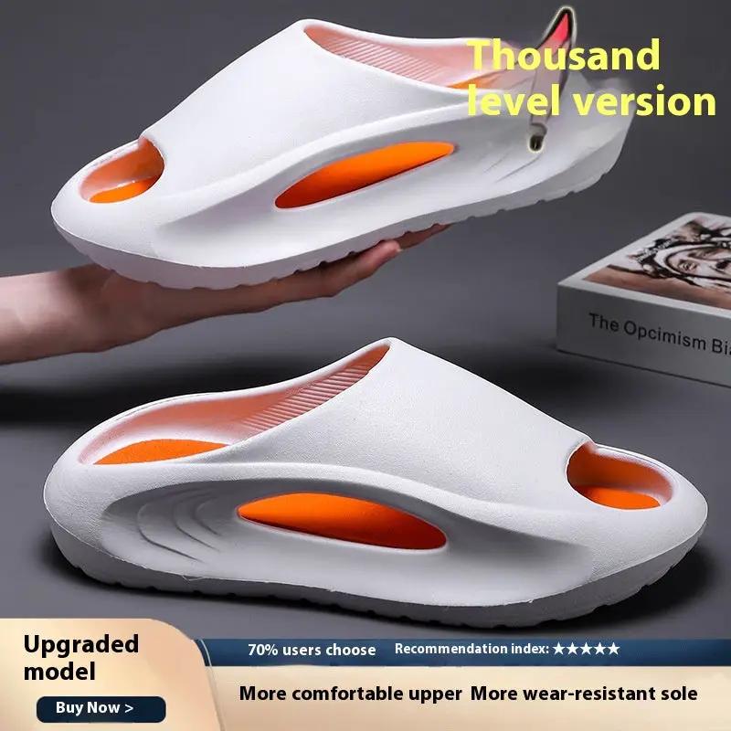Men's Non-slip Sports Platform Slippers by Dropshipman