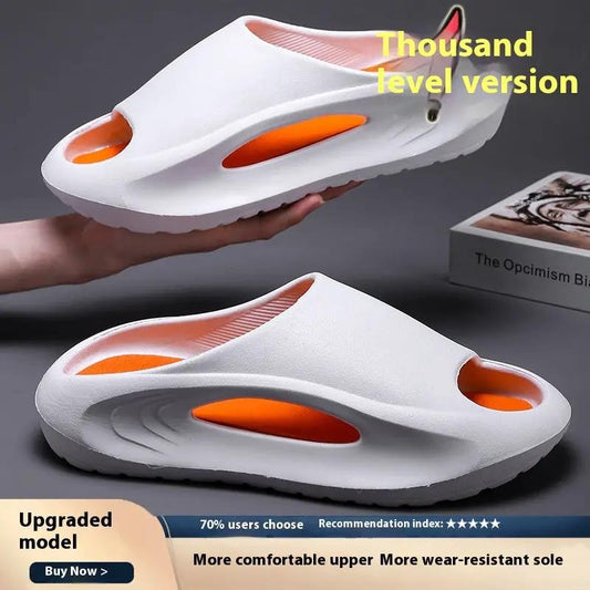 Men's Non-slip Sports Platform Slippers by Dropshipman