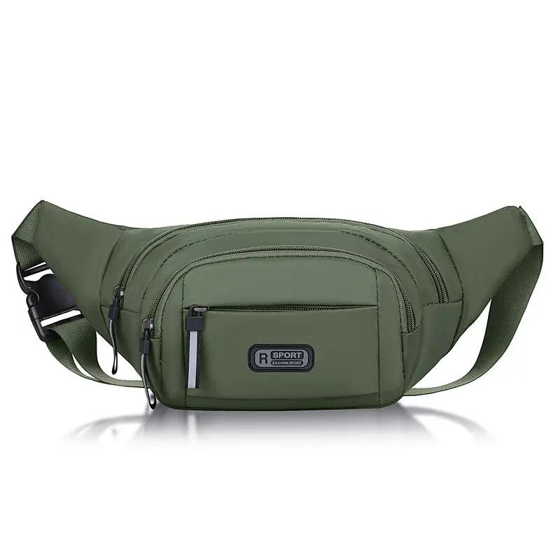 Men's Multifunctional Waist Bag Wear-resistant Waterproof Crossbody Bags by Dropshipman