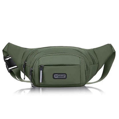Men's Multifunctional Waist Bag Wear-resistant Waterproof Crossbody Bags by Dropshipman