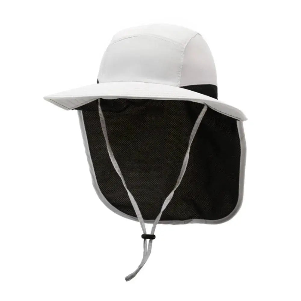 Fashion Wide Brim Outdoor Sun Hat Adjustable UV Protection Fisherman Cap with Neck Flap Quick-drying Bucket Cap Women by All Mart Bristol Ltd