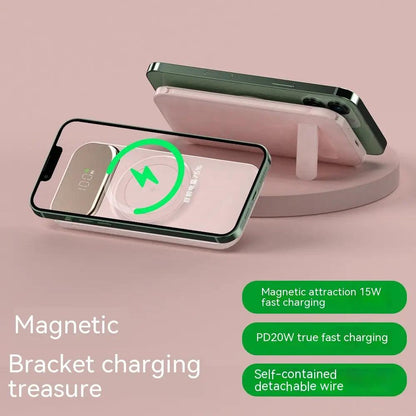 Wireless Power Bank With Cable by Dropshipman