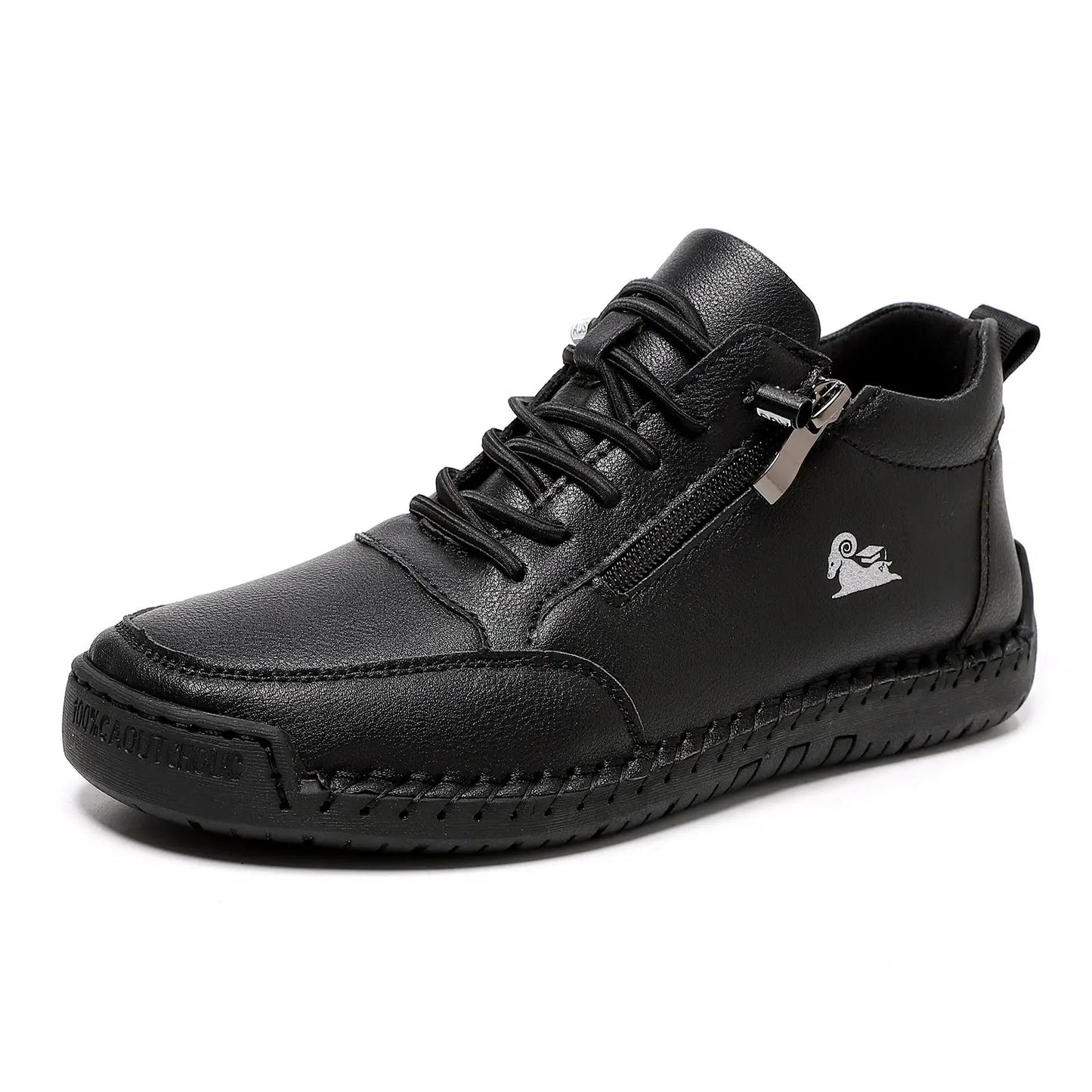 Hand-stitched Womens Shoes Soft Sole Flat Casual by Dropshipman