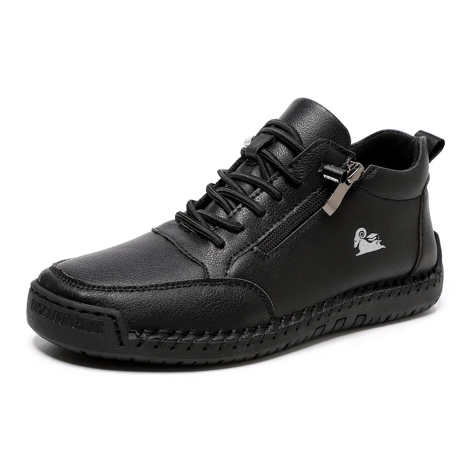 Hand-stitched Womens Shoes Soft Sole Flat Casual by Dropshipman