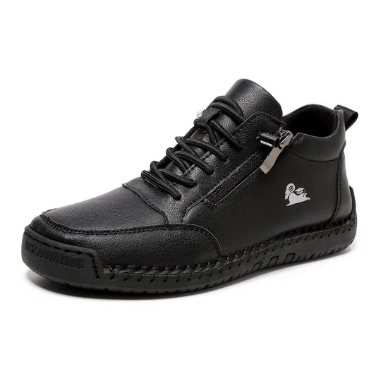Hand-stitched Womens Shoes Soft Sole Flat Casual by Dropshipman