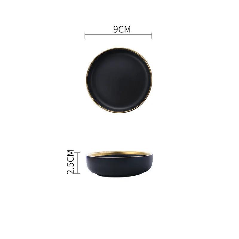 Big Soup Bowl Rice Bowl About Household Ceramic Plate by Dropshipman