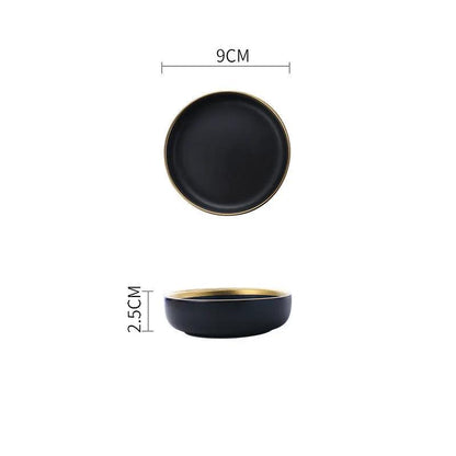 Big Soup Bowl Rice Bowl About Household Ceramic Plate by Dropshipman