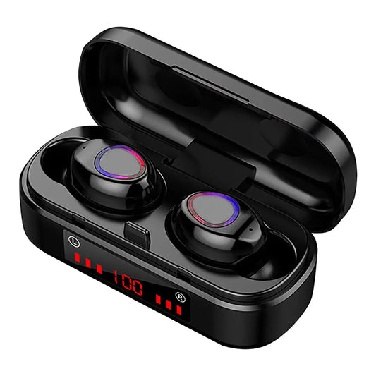 Wireless Bluetooth Touch Headset Mini Binaural Cross Border Tws Battery Display 5.0 by Dropshipman
