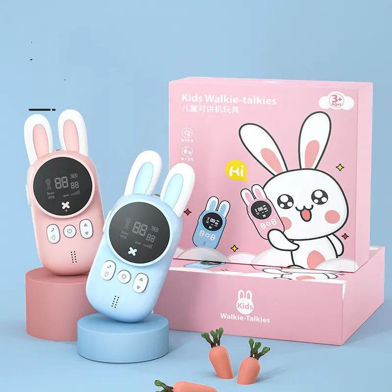 Rabbit Children's Walkie-Talkie Handheld Wireless Call by Dropshipman