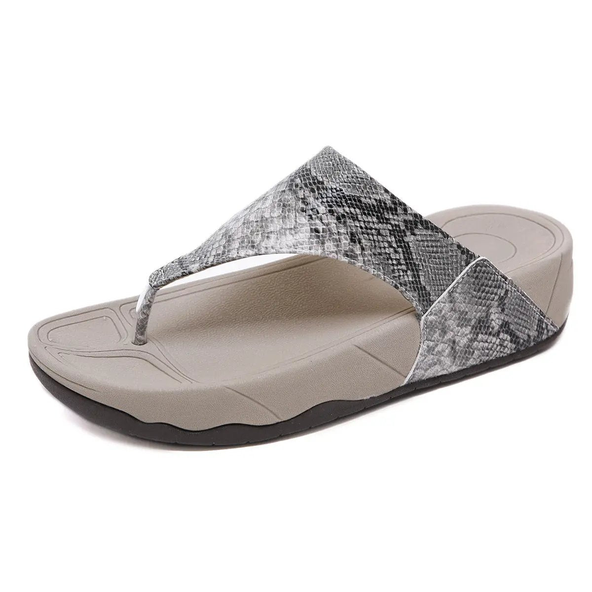 Slippers Summer New Beach Slides Wedges Platform Soft Flip Flops Thick bottom Comfortable Fashion Ladies Footwear by Dropshipman