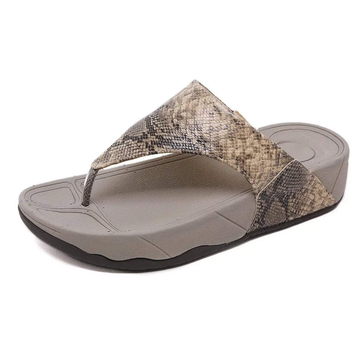 Slippers Summer New Beach Slides Wedges Platform Soft Flip Flops Thick bottom Comfortable Fashion Ladies Footwear by Dropshipman